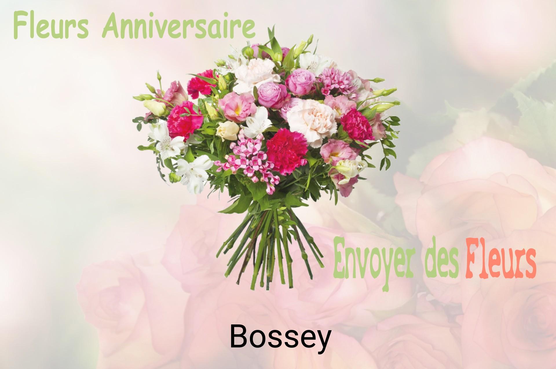 Bouquet de fleurs d’anniversaire livré à Bossey