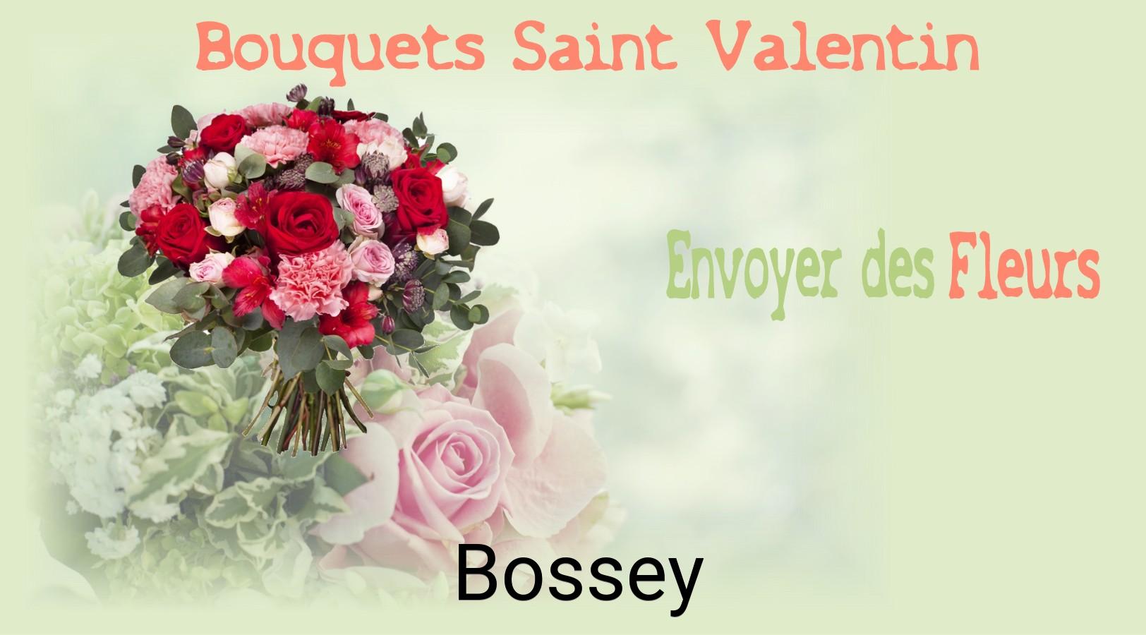 Roses de Saint-Valentin livrées à Bossey